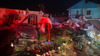 Tornado devastador en Paraná