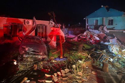 Tornado devastador en Paraná