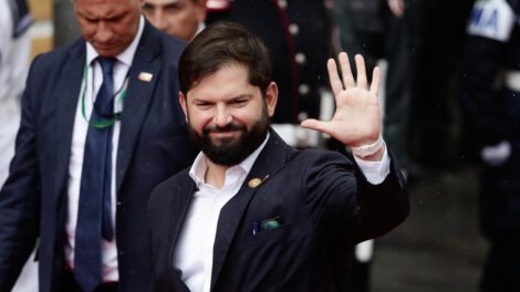 Encuentro presidencial Boric Paz en La Paz