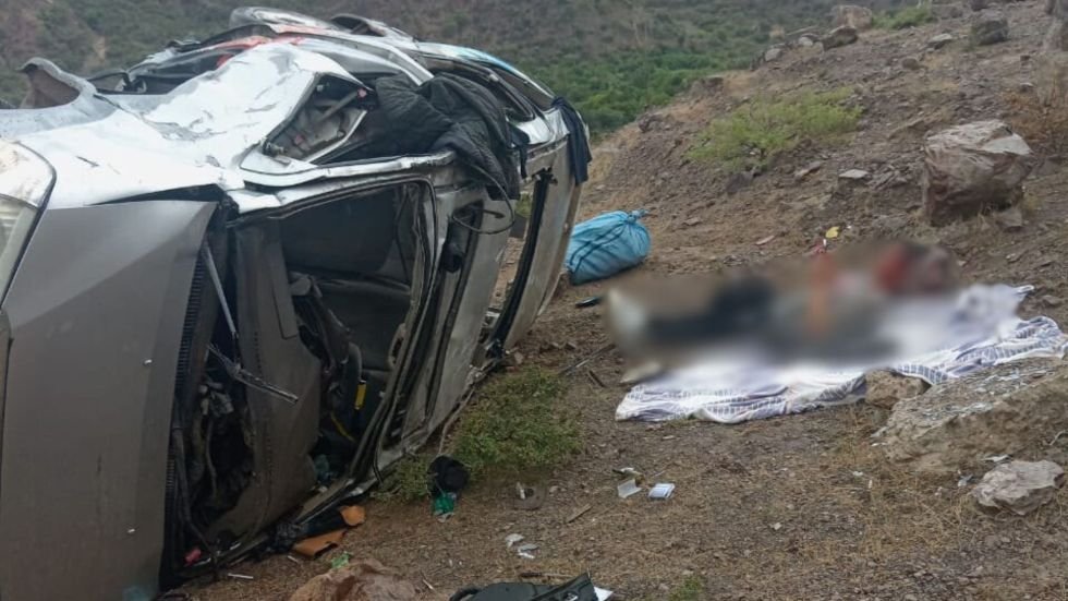 Accidente de tránsito Sucre-Cochabamba