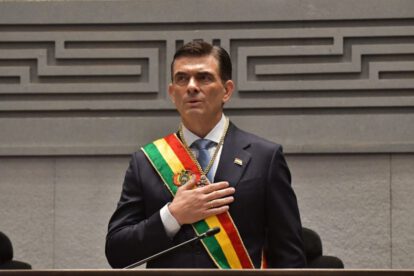 Rodrigo Paz asume como presidente