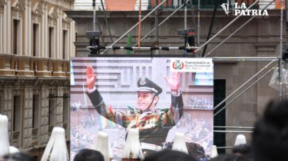 Edmand Lara juró como Vicepresidente del Estado Plurinacional de Bolivia