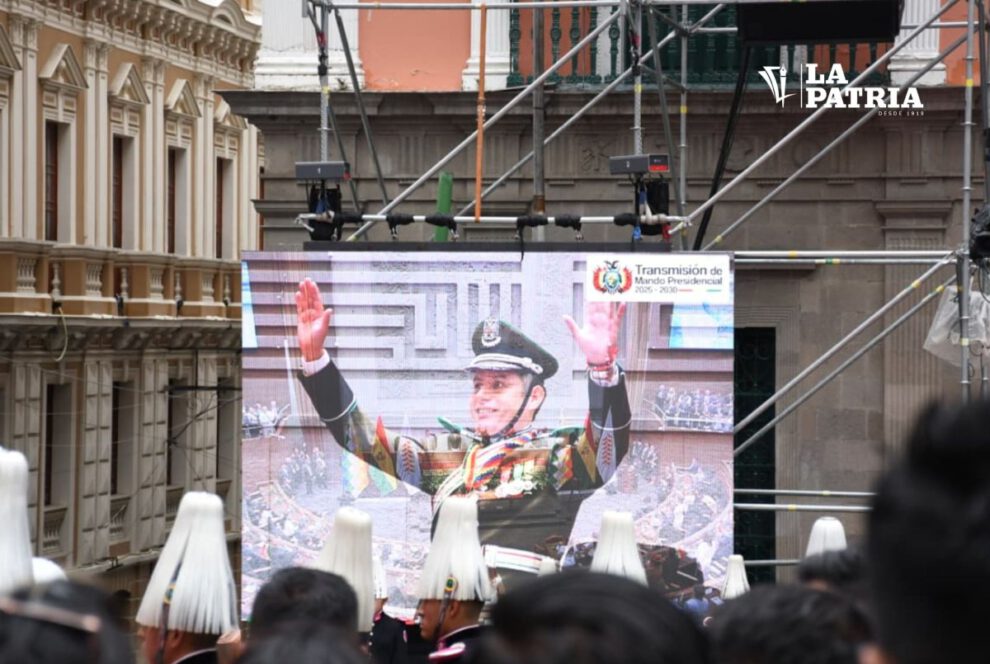 Edmand Lara juró como Vicepresidente del Estado Plurinacional de Bolivia