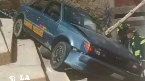 Accidente de tránsito en Oruro durante el Primer Convite
