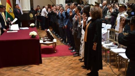 Gabinete ministerial de Rodrigo Paz en La Paz