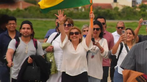 Jeanine Áñez regresa a Trinidad tras más de cuatro años en prisión