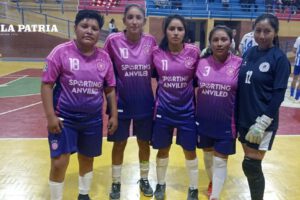 Deportivo Anviled en la final del futsal