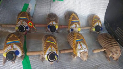 Decomiso de matracas de quirquincho durante el Primer Convite