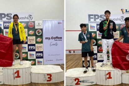 Torneo nacional de squash en Sucre
