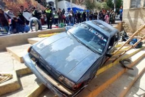 Accidente vial en estado de ebriedad