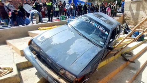 Accidente vial en estado de ebriedad