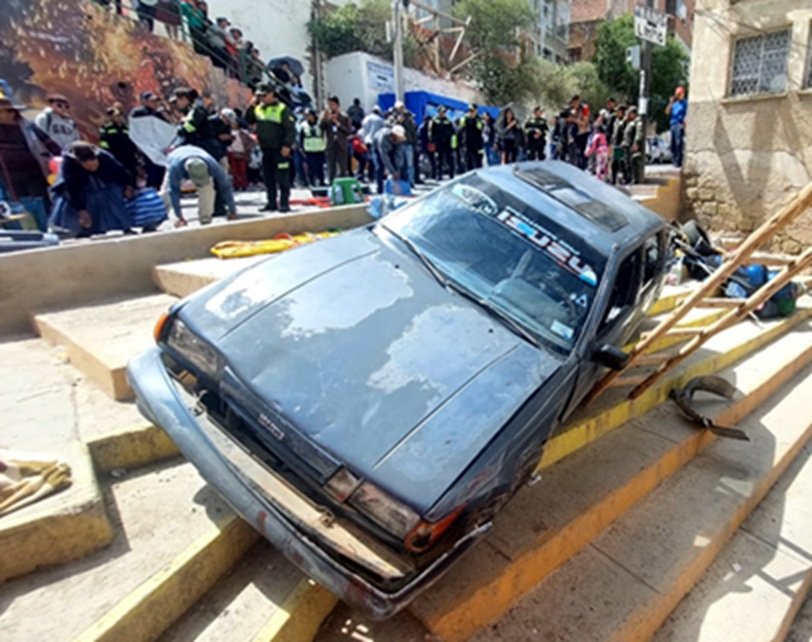 Accidente vial en estado de ebriedad