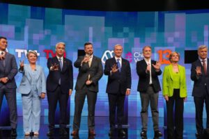 Elecciones chilenas y candidatos presidenciales en debate