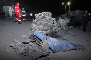 Accidente de tránsito La Paz-El Alto