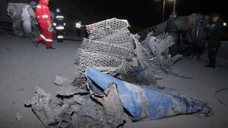 Accidente de tránsito La Paz-El Alto