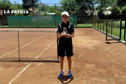 Thiago Miranda campeón nacional de tenis