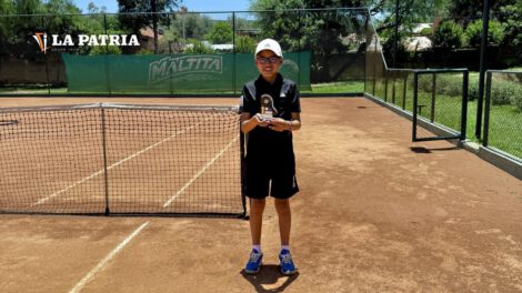 Thiago Miranda campeón nacional de tenis