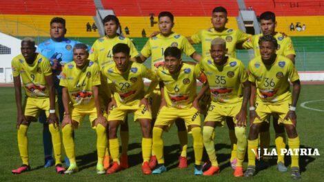 Deportivo Shalon en el partido contra EM Huanuni