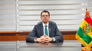 Ministro de Justicia Freddy Vidovic