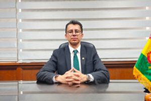 Ministro de Justicia Freddy Vidovic