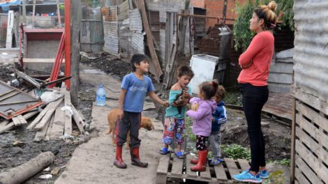 Pobreza infantil en Argentina según informe de Unicef