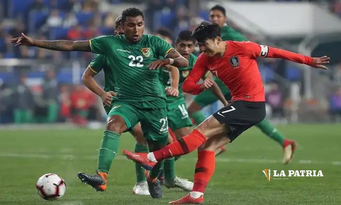 Derrota de Bolivia ante Corea del Sur en partido amistoso