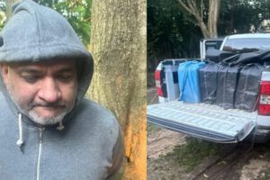 Detención de Brian Bilbao, narcotraficante en operativo de Gendarmería Nacional