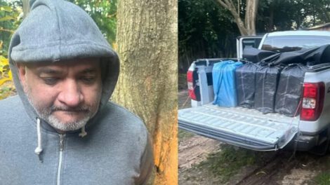 Detención de Brian Bilbao, narcotraficante en operativo de Gendarmería Nacional