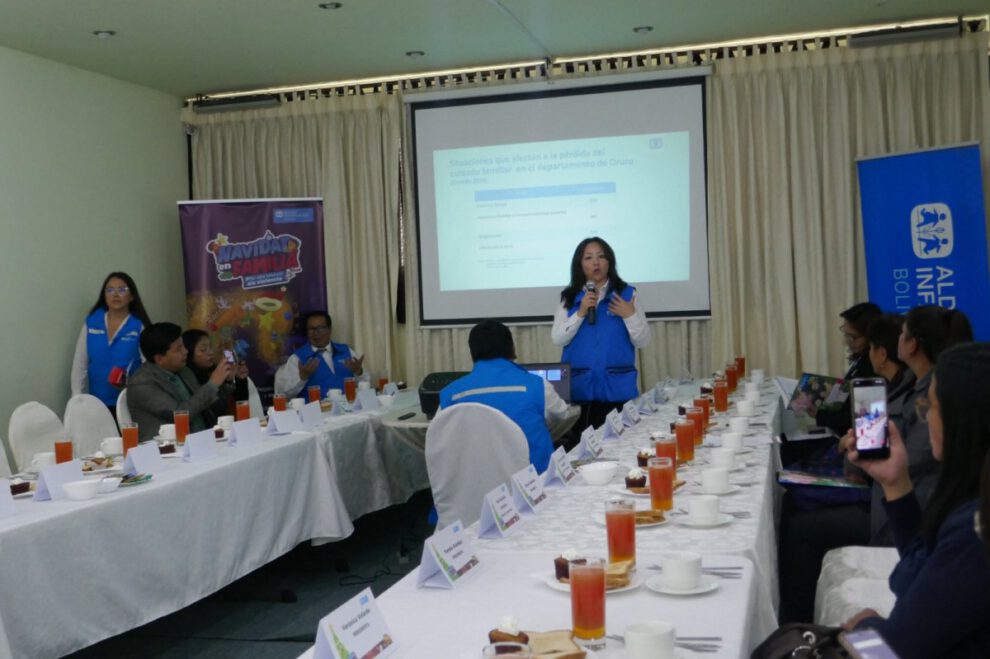 Navidad en familia por una infancia sin violencia