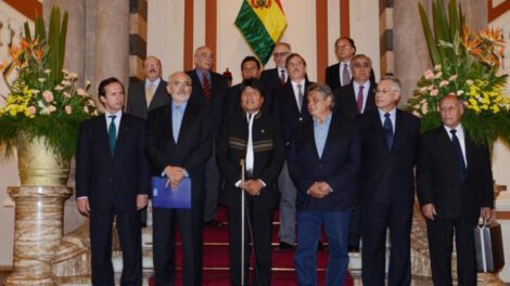 Renta vitalicia expresidentes en Bolivia