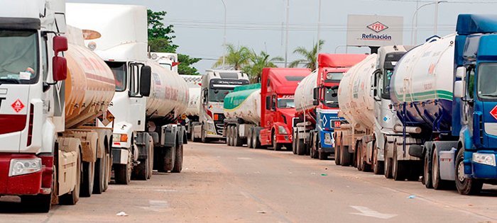 Contrabando de combustibles en El Alto