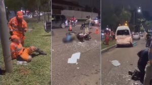Accidente de tránsito en Santa Cruz