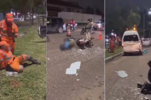 Accidente de tránsito en Santa Cruz