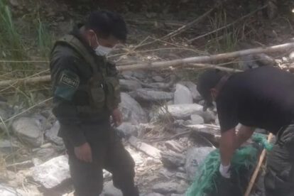 Cuerpo hallado río Coroico