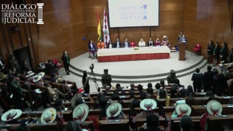 Reforma Judicial en la Cumbre Judicial en Sucre