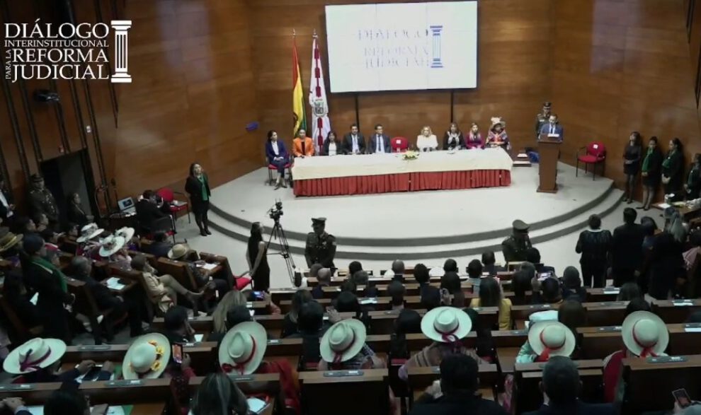 Reforma Judicial en la Cumbre Judicial en Sucre