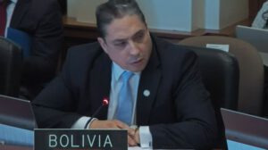 Héctor Arce Zaconeta en la OEA