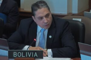 Héctor Arce Zaconeta en la OEA