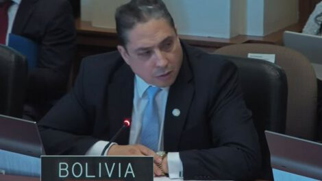 Héctor Arce Zaconeta en la OEA