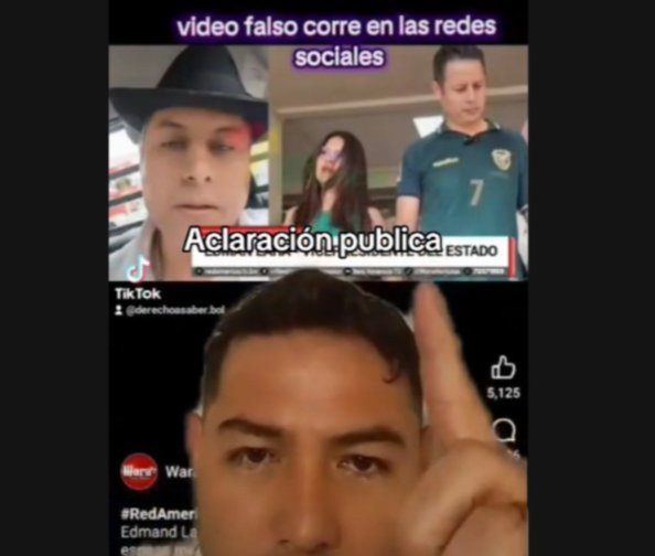 video inteligencia artificial sobre presunta infidelidad hacia Lara