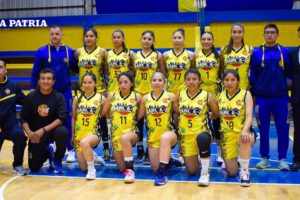 El equipo de Carl A-Z que participa en la Liga Boliviana de Básquetbol Femenino