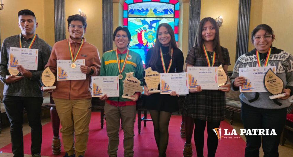 Ganadores del Grand Prix Nacional de Ajedrez en La Paz