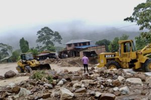 Derrumbes en la ruta Oruro–Santa Cruz