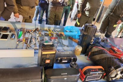 Operativo sorpresa en San Pedro hallan marihuana y objetos prohibidos