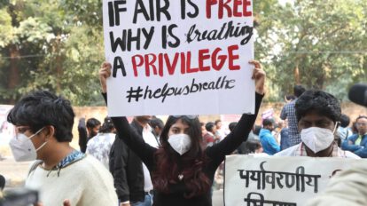 Contaminación en Nueva Delhi