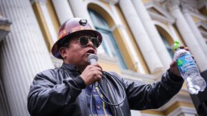 Juan Carlos Huarachi exdirigente de la COB
