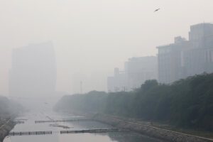 Contaminación del aire en Nueva Delhi