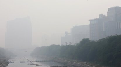 Contaminación del aire en Nueva Delhi