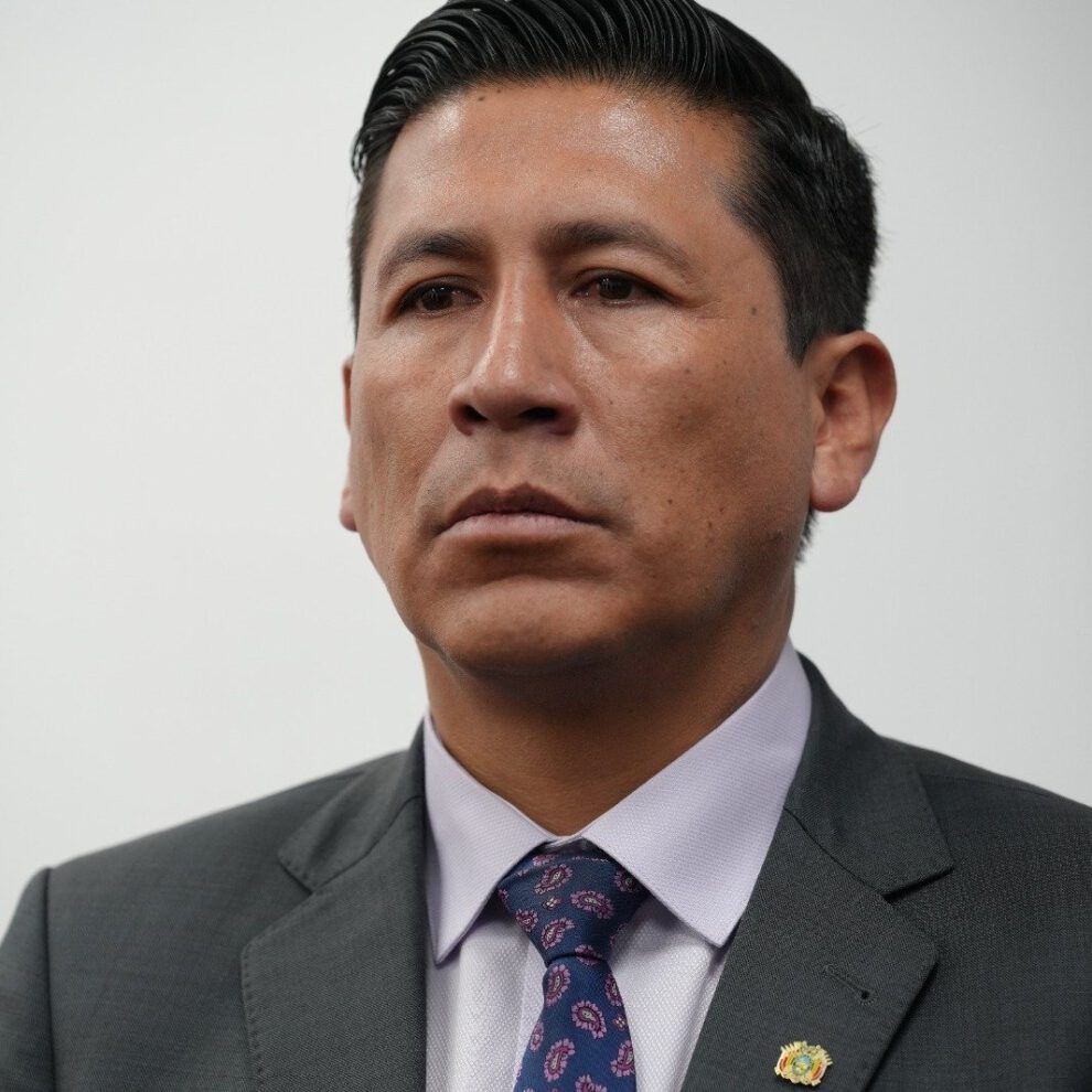 Nuevo Ministro de Justicia Jorge Franz García Pinto asume el cargo