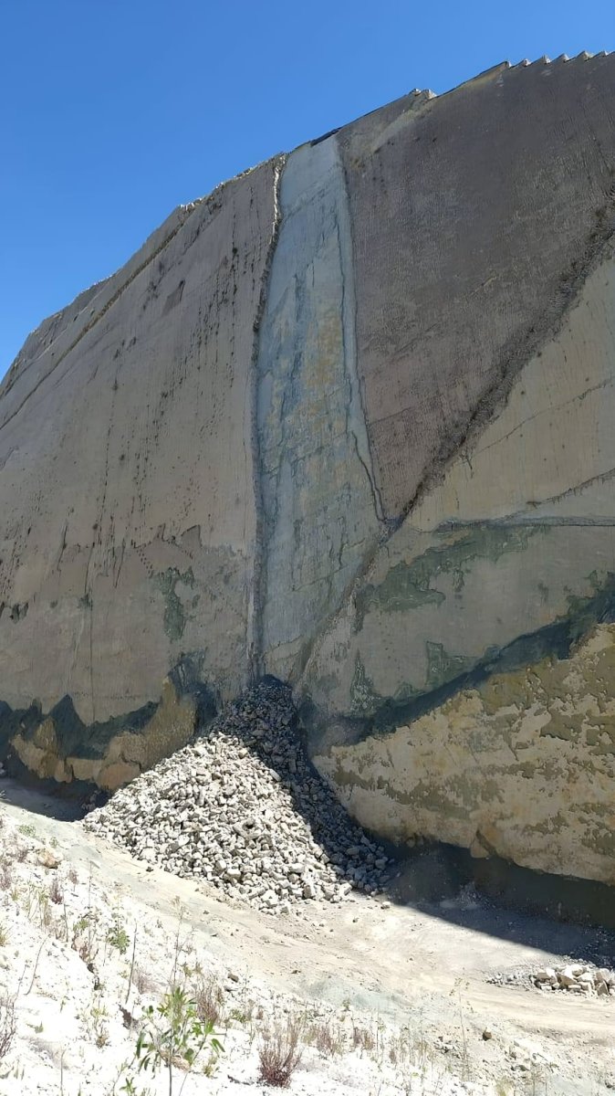 Desprendimiento en Cal Orck’o: preocupación por huellas de dinosaurios perdidas